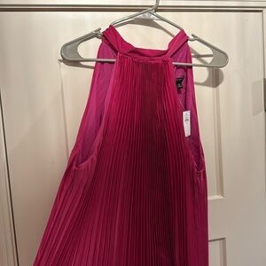 Banana Republic magenta halter dress Size 18